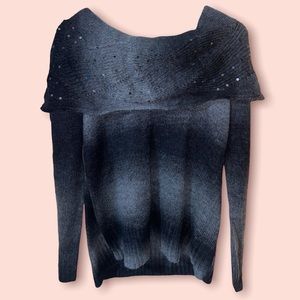 Grey & black NY&C sweater